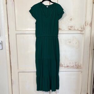 Old Navy Teal Midi Dress